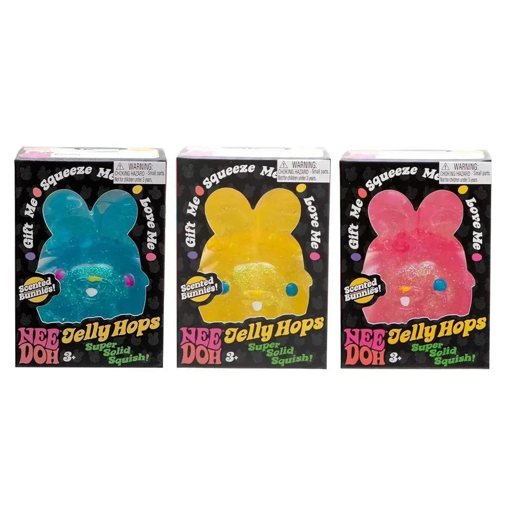 Nee-Doh Jelly Hops Scented Glitter Bunny
