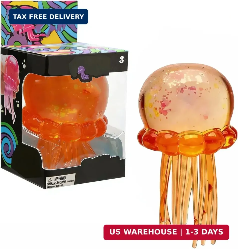 Nee-Doh Jelly Squish Jellyfish Fidget Toy — photo 2