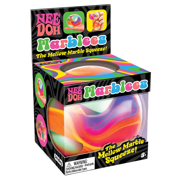Nee Doh Marbleez Groovy Glob Stress Ball Squishy Fidget Toy