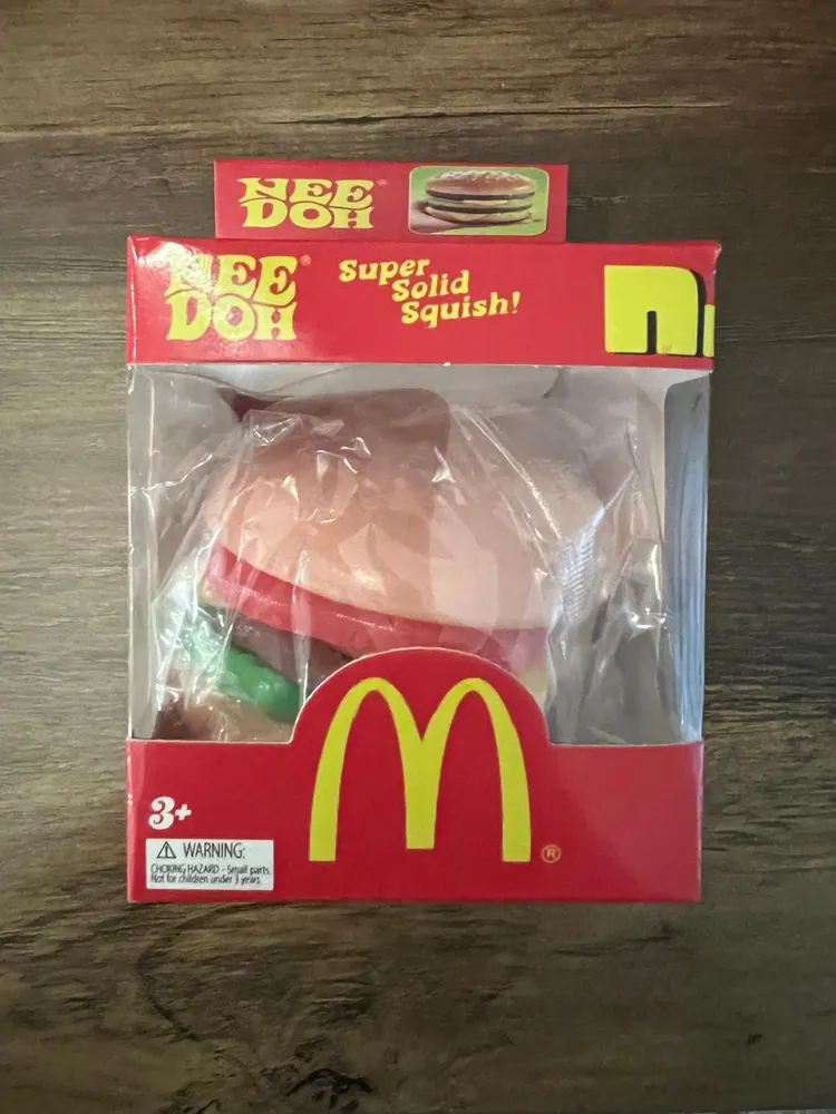 Nee-Doh McDonald's Inspired Squishy Toy