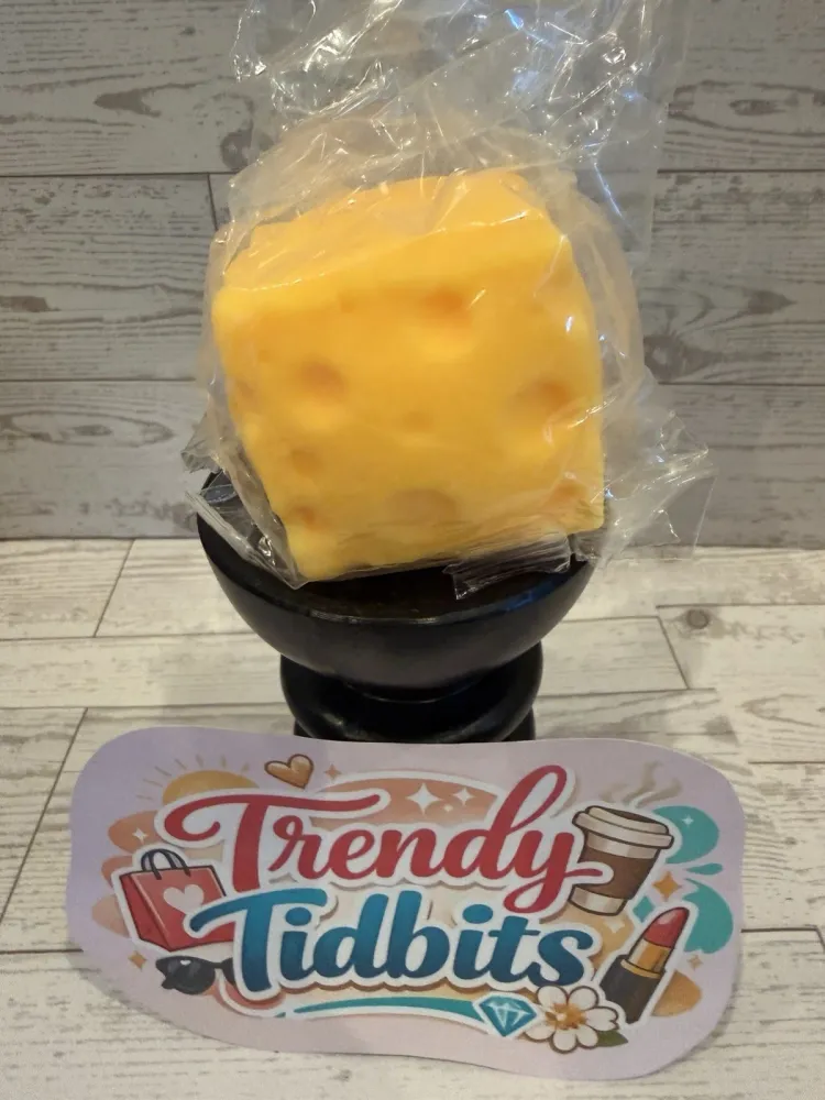 Nee-Doh Mini Cheese Block Squishy
