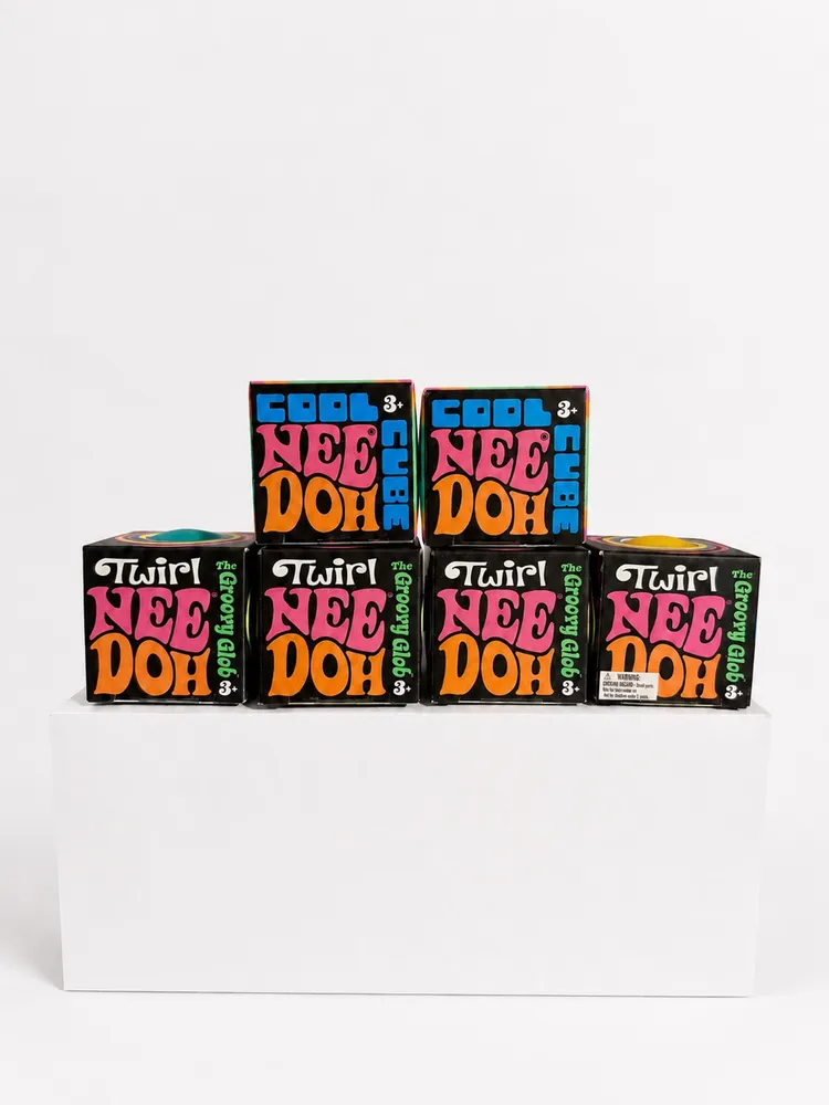 NeeDoh Mini Cool Cube & Groovy Glob Twirl Bundle — photo 2