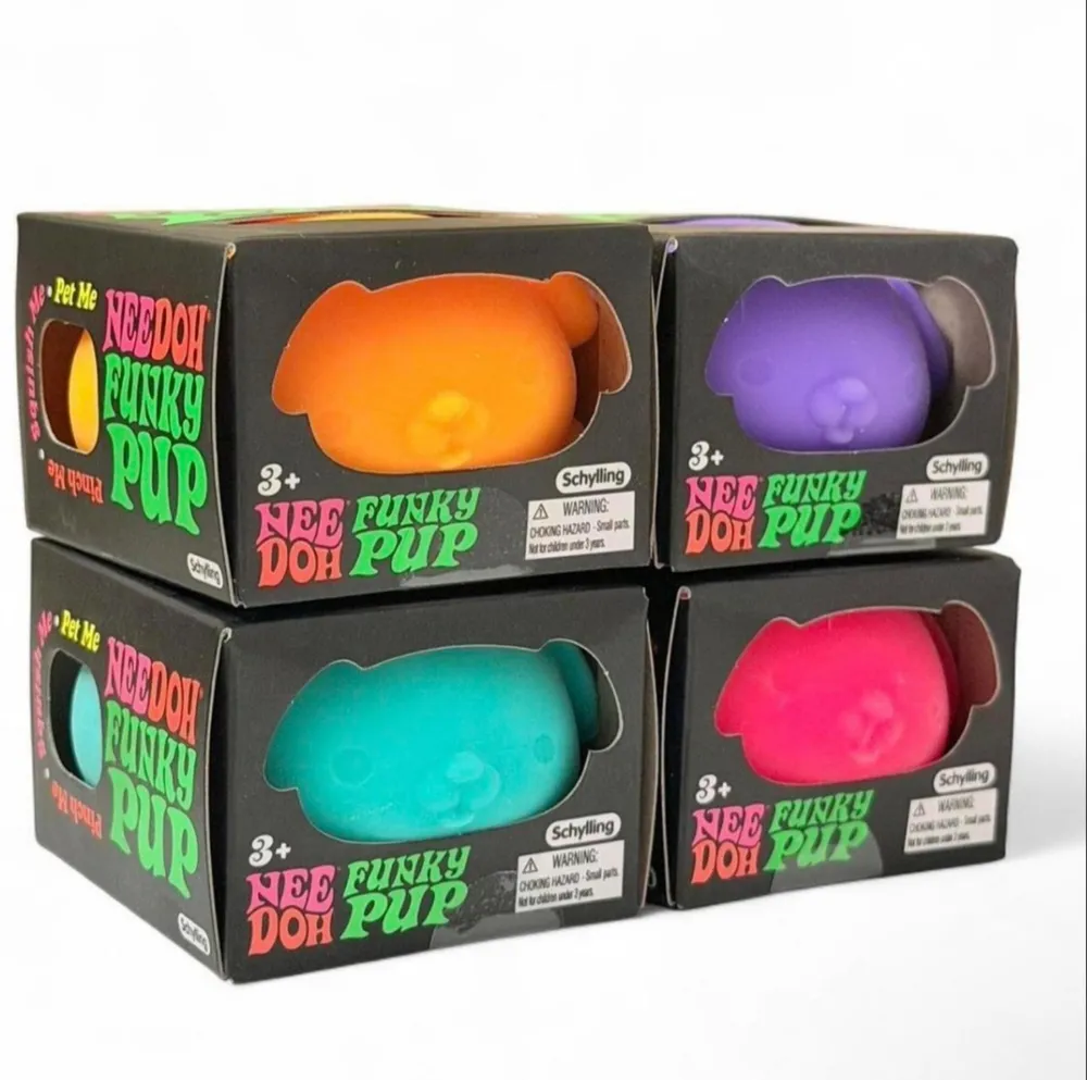 Nee-Doh Big Lot of 7 Assorted Squishy Toys — photo 2