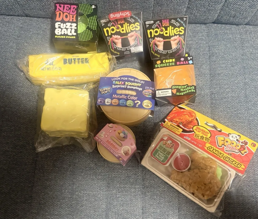 Nee-Doh Mixed Squishy Lot
