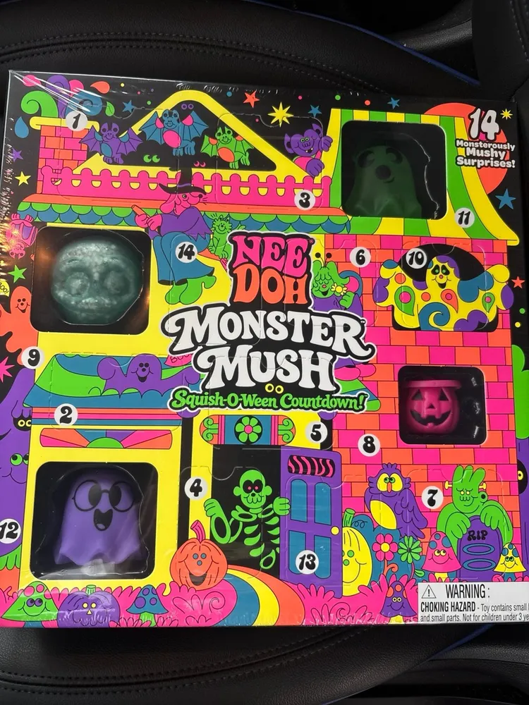 Nee-Doh Monster Mush Squish-O-Ween Countdown Surprise