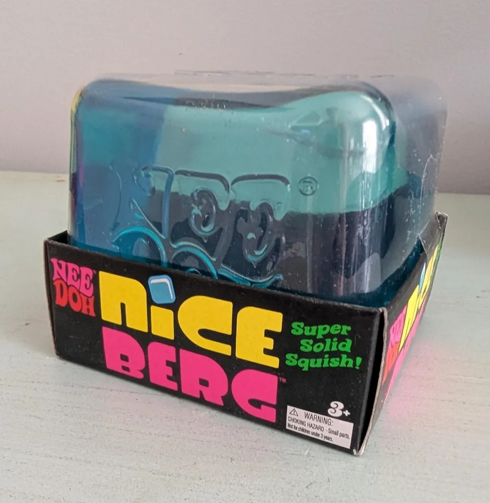 Nee-Doh Nice Berg Blue Large Squishy