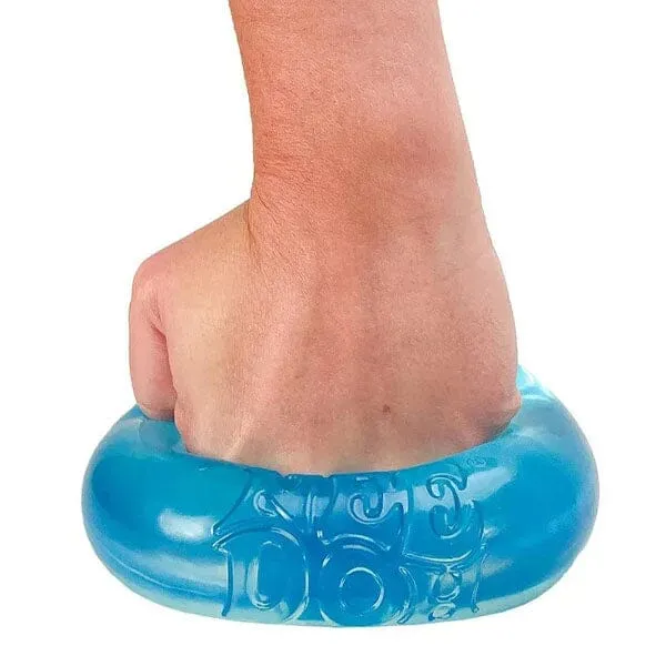 Nee Doh Nice Berg GIANT Blue Squishy Fidget Stress Ball — photo 3