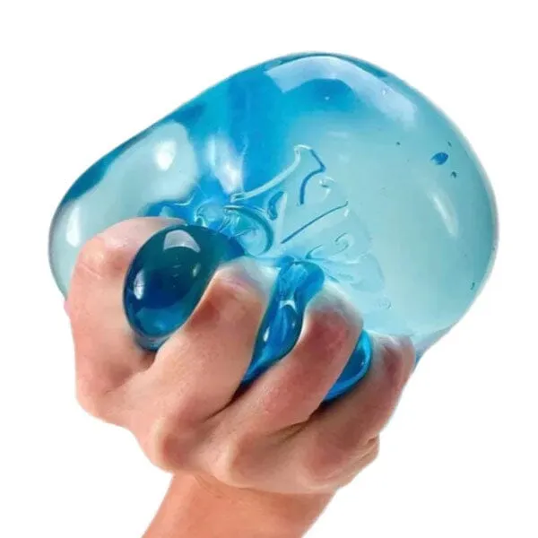 Nee Doh Nice Berg GIANT Blue Squishy Fidget Stress Ball — photo 4