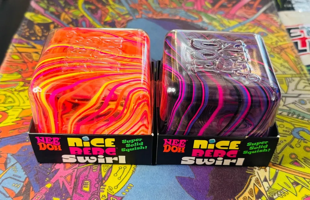 Needoh Nice Berg Swirl 2 Color Lot