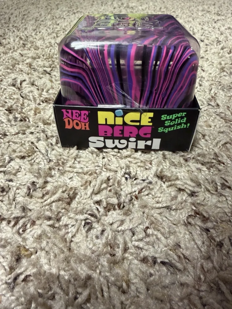 Nee-Doh Nice Berg Swirl XL - Pink Purple