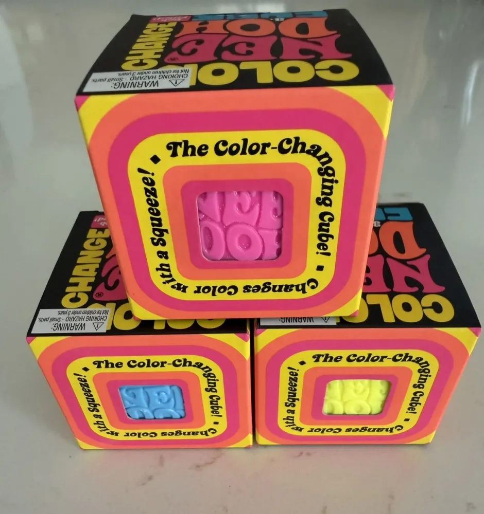Nee-Doh Nice Cube Color Change Set