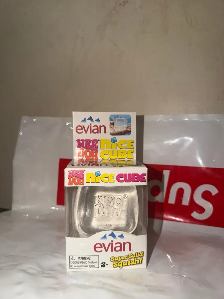 Nee-Doh Nice Cube Evian Water Edition