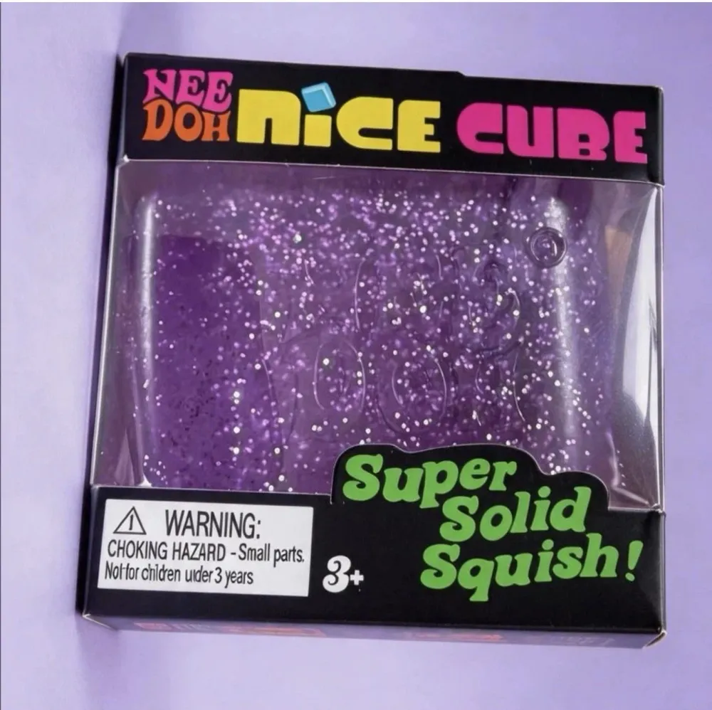 Nee-Doh Nice Cube Glitter Sparkling
