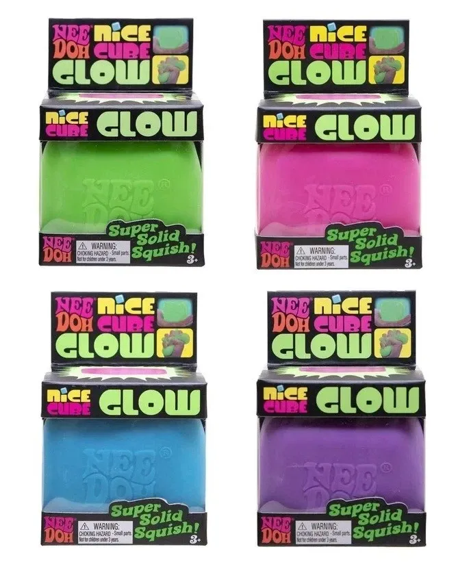 Nee-Doh Nice Cube - Glow