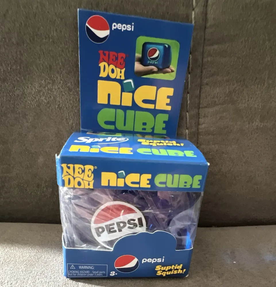 Nee-Doh Nice Cube Pepsi Blue Scented