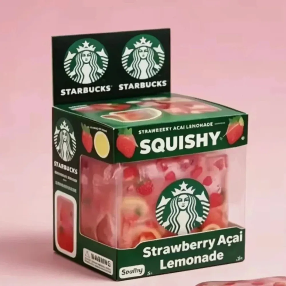Nee-Doh Nice Cube Starbucks Strawberry Acai Lemonade — photo 4