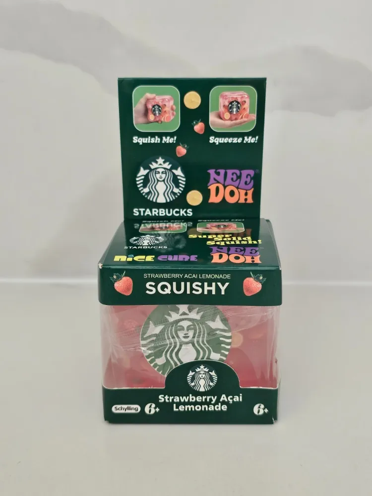 Nee-Doh Nice Cube Starbucks Strawberry Acai Lemonade — photo 5