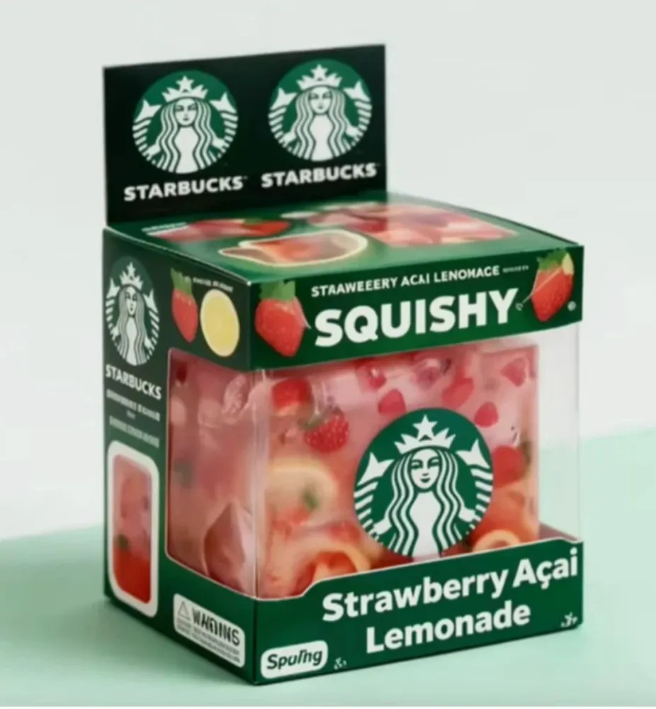 Nee-Doh Nice Cube Starbucks Strawberry Acai Lemonade — photo 6