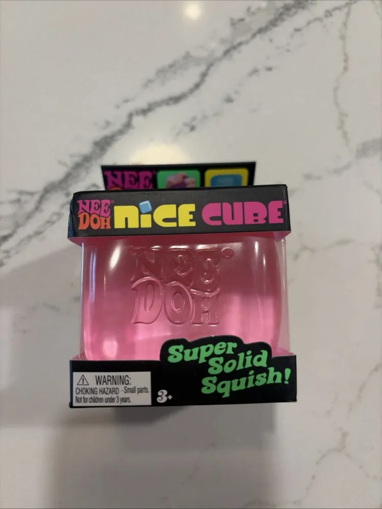 Schylling Nee-Doh Nice Cube Super Solid Squish Lot — photo 2
