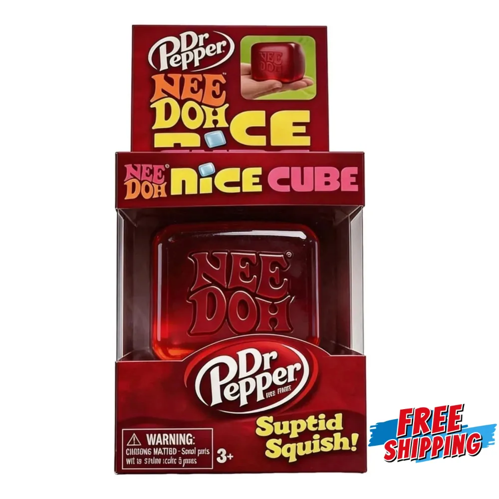 Schylling Nee-Doh Nice Cube Super Solid Squish Lot — photo 3