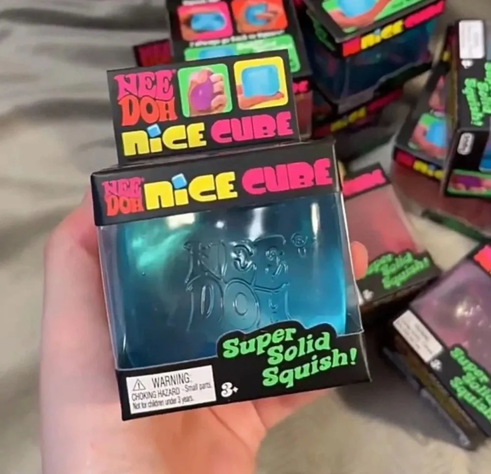Nee-Doh Nice Cube Super Solid Stress Toy