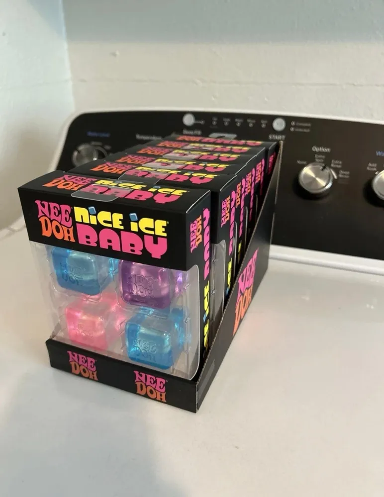 Nee-Doh Nice Ice Baby Blue Mini Cube