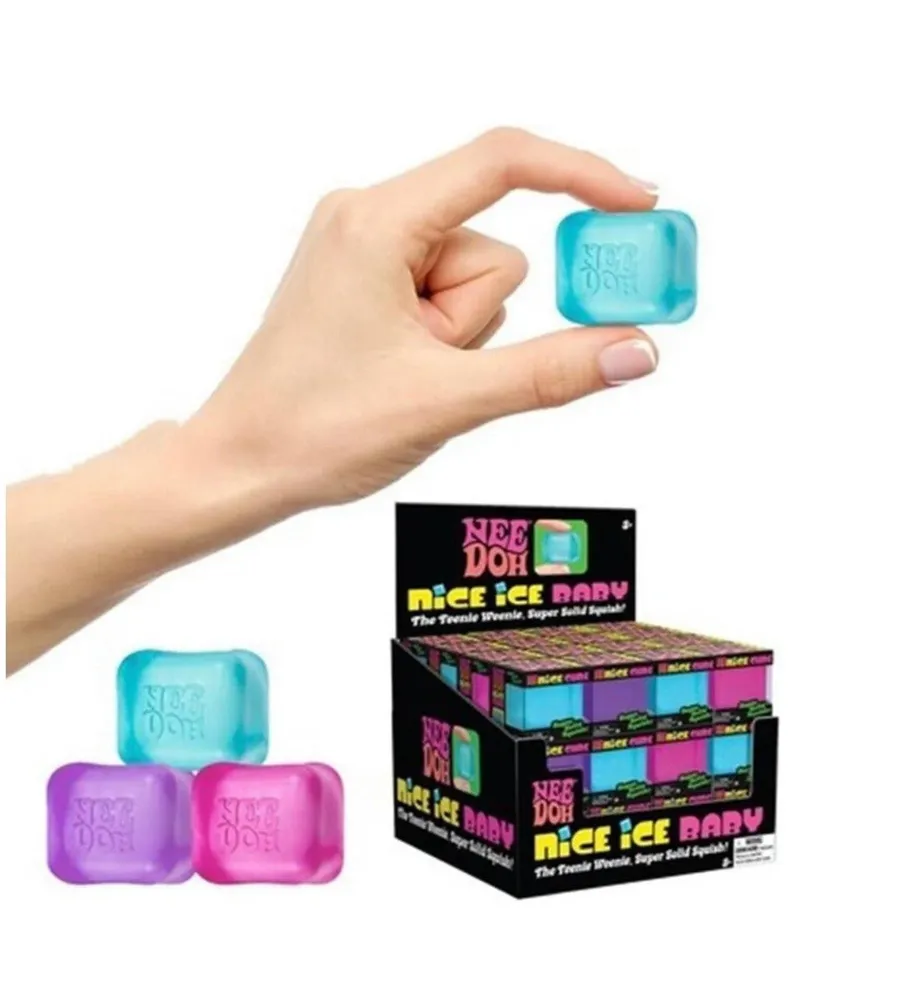 Nee-Doh Nice Ice Baby Blue Mini Cube — photo 2
