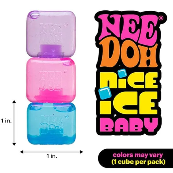 Nee Doh Nice Ice Baby Mini 1" Squishy Fidget Stress Ball — photo 4