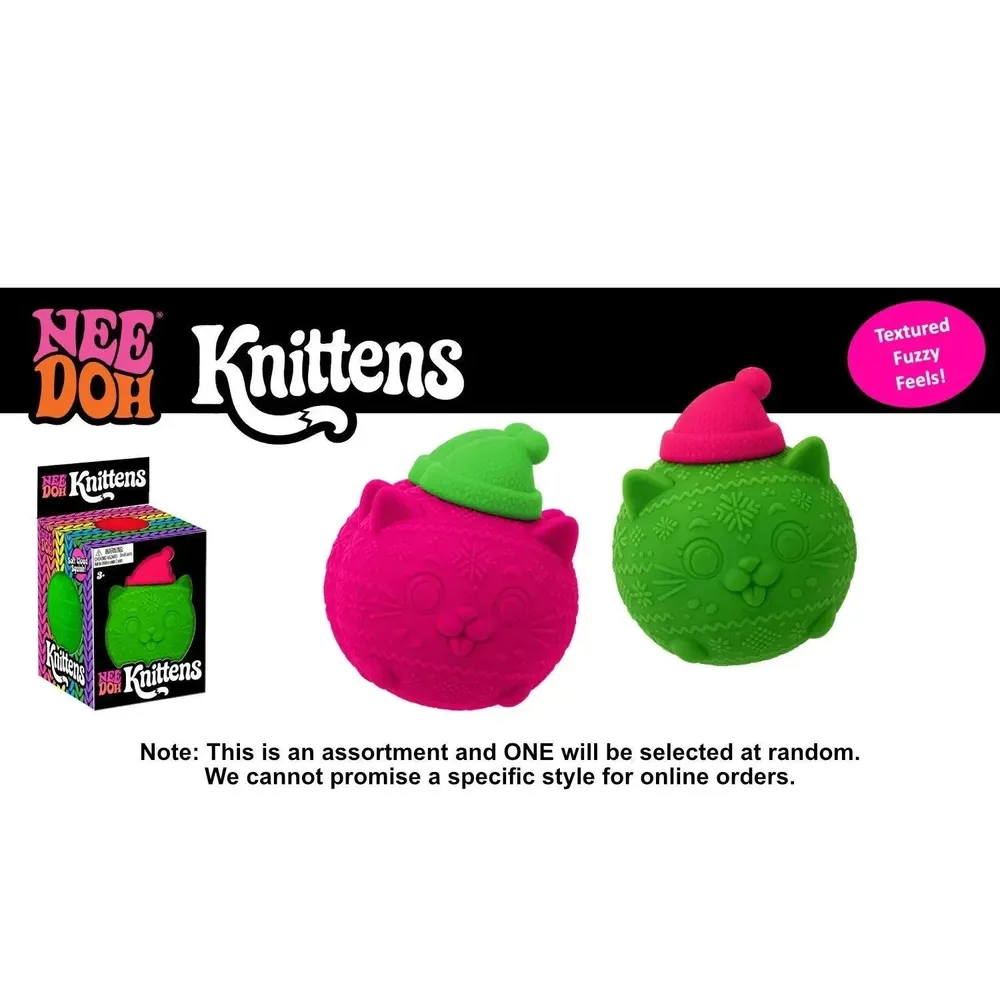 Nee Doh Squishmas Knittens Squishy Fidget Toy — photo 3