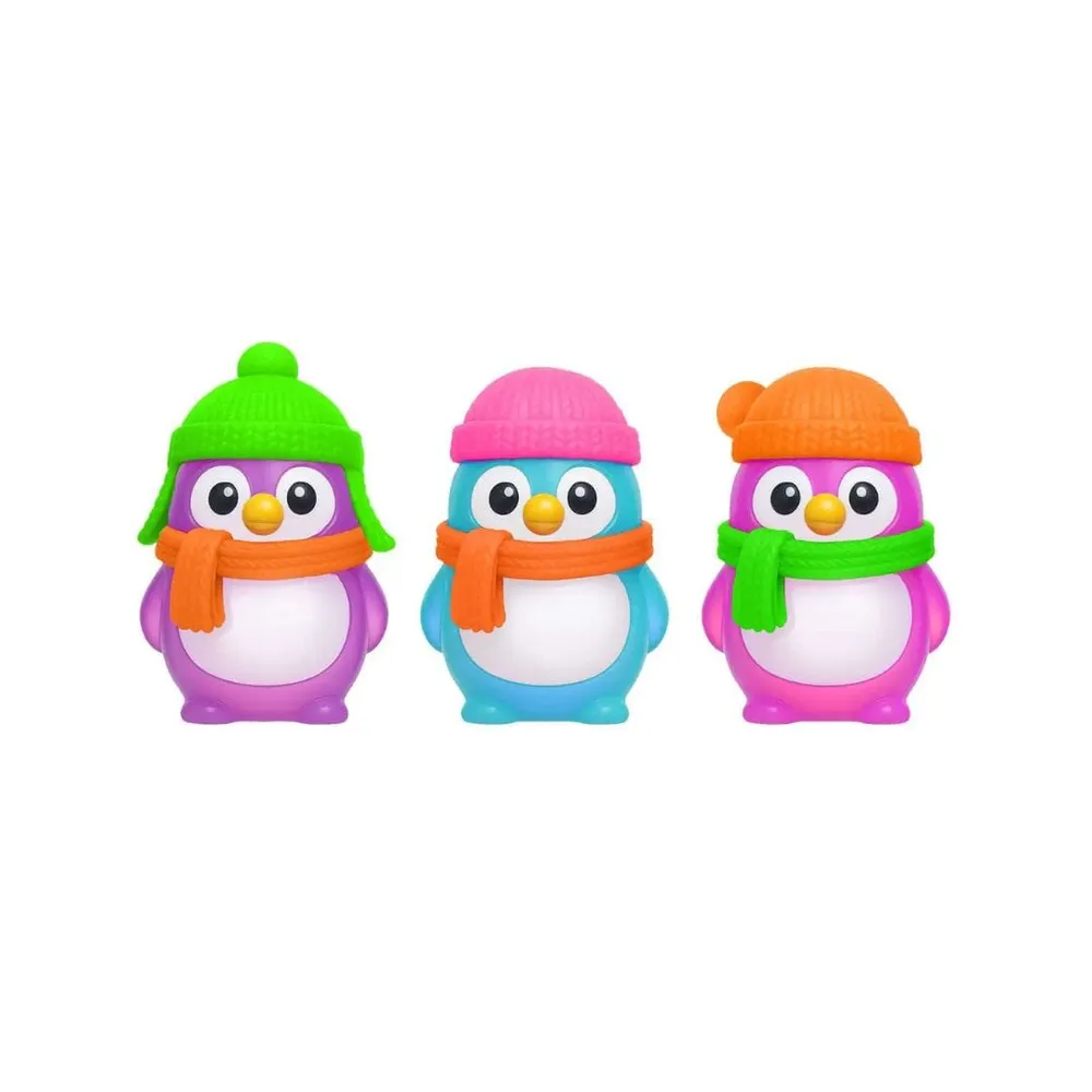 Nee Doh Squishmas Polar Glow Penguin Squishy Fidget Toy — photo 2