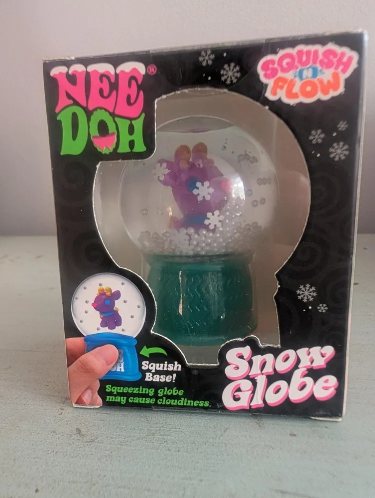 Nee-Doh Squishmas Snow Globe Squishy