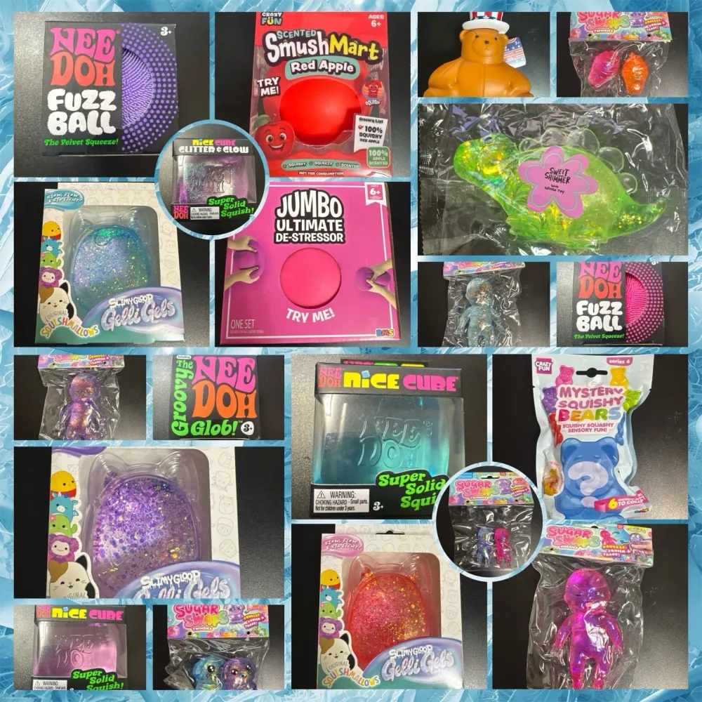 Nee-Doh Sunny Days Crazy Fun Sugar Swaps Smush Mart