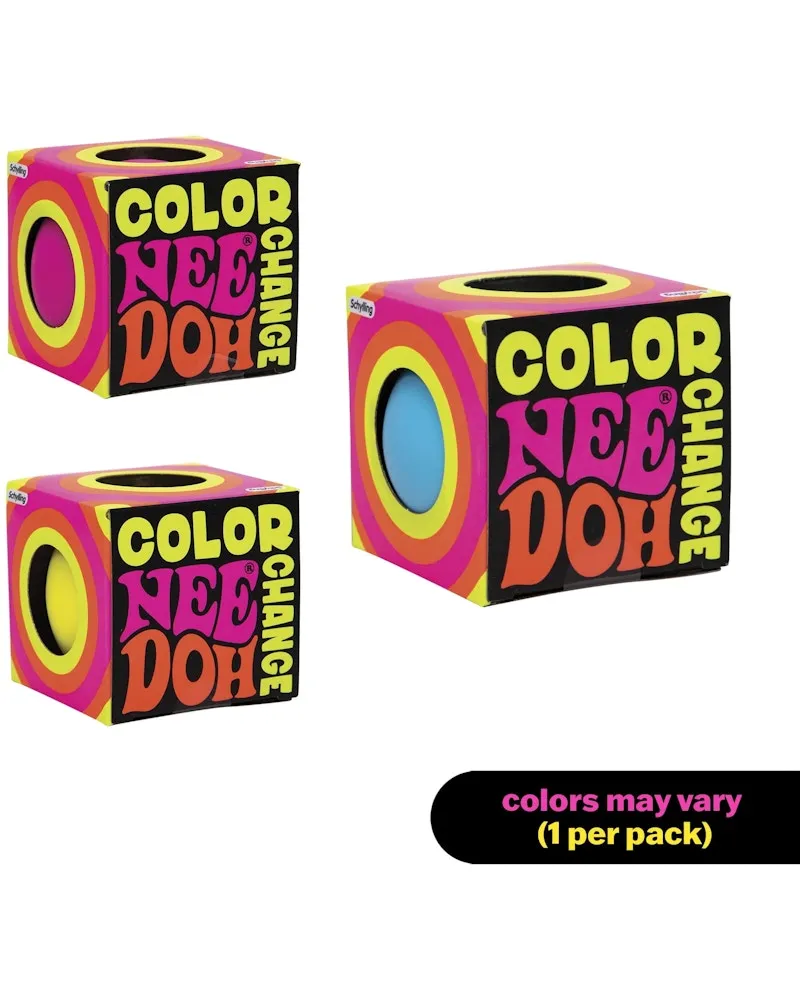 NeeDoh Color Change set of 3 Squishy Fidget Toy