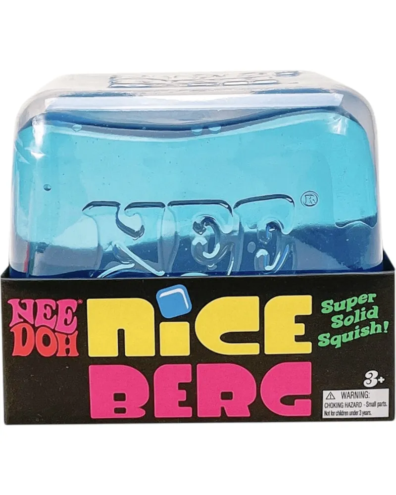 NeeDoh Nice Berg Squishy Fidget Toy Blue