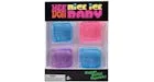 NeeDoh Nice Ice Baby Squishy Fidget Toy Set of 4 Blue/Purple/Pink