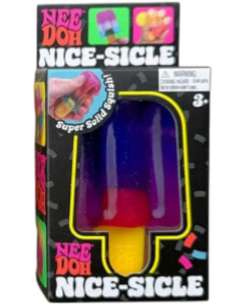 NeeDoh Nice-sicle Popsicle Squishy Fidget Toy Mullticolor