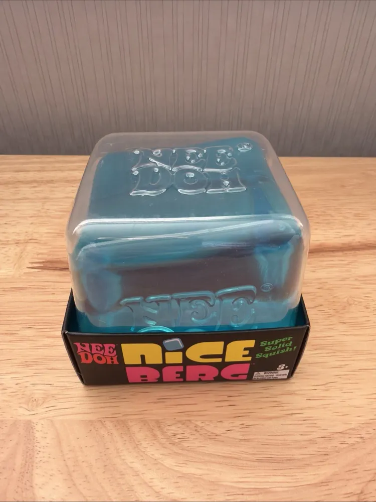Nested Blue Ice Cube Taba Squishy — photo 2