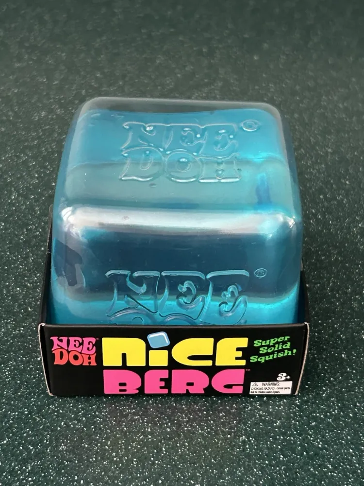 Nested Blue Ice Cube Taba Squishy — photo 3