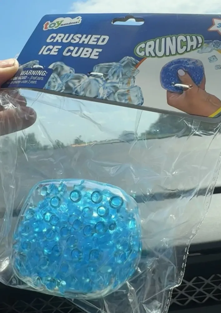 Nested Blue Ice Cube Taba Squishy — photo 5