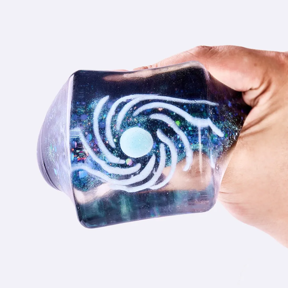 Nested Blue Space Ice Cube Taba Squishy — photo 3