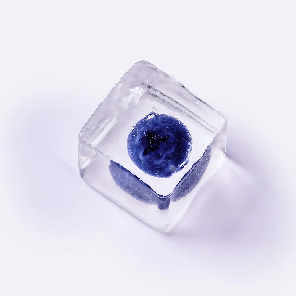 Nested Blueberry Cute Ice Cube Taba Squishy