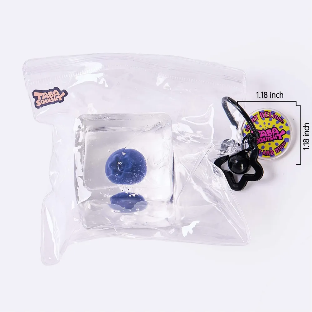 Nested Blueberry Cute Ice Cube Taba Squishy — photo 6