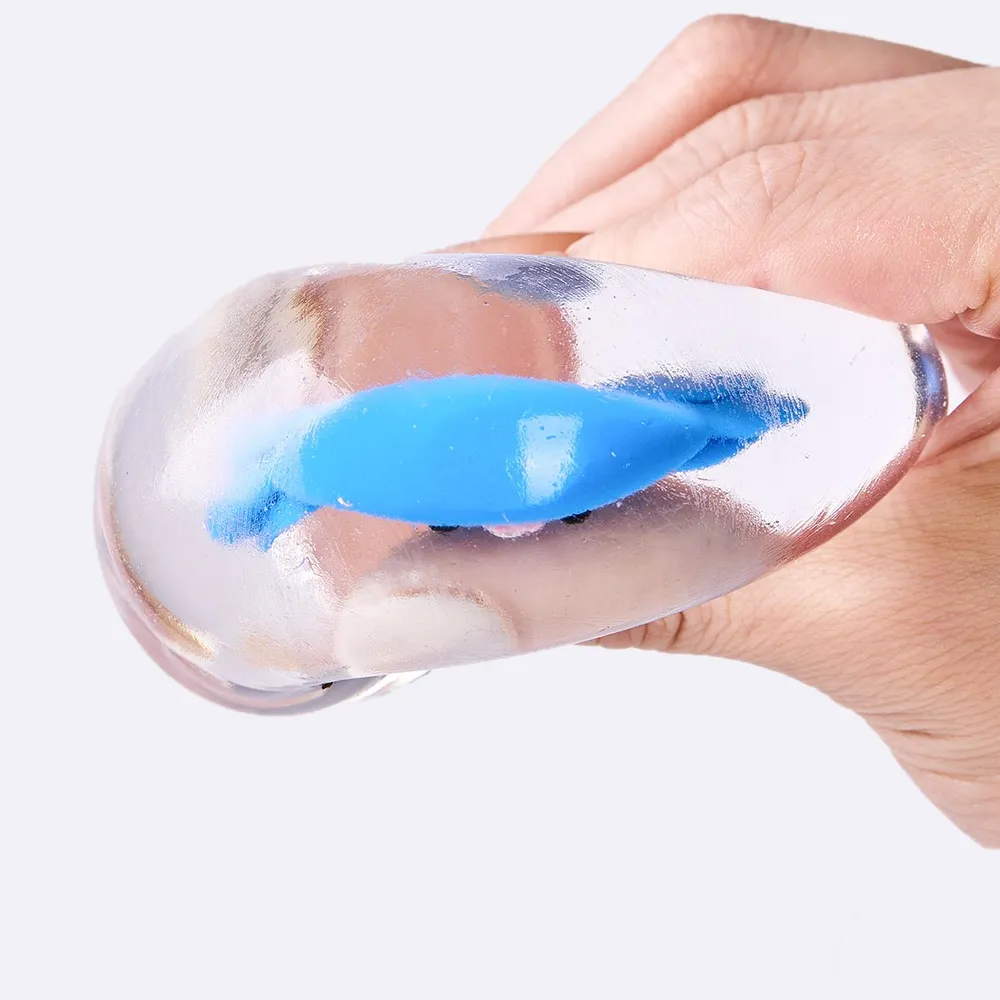 Nested Crystal Blue Octopus Taba Squishy — photo 2