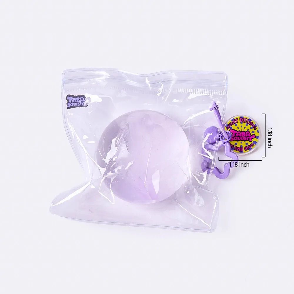 Nested Crystal Purple Feather Taba Squishy — photo 6