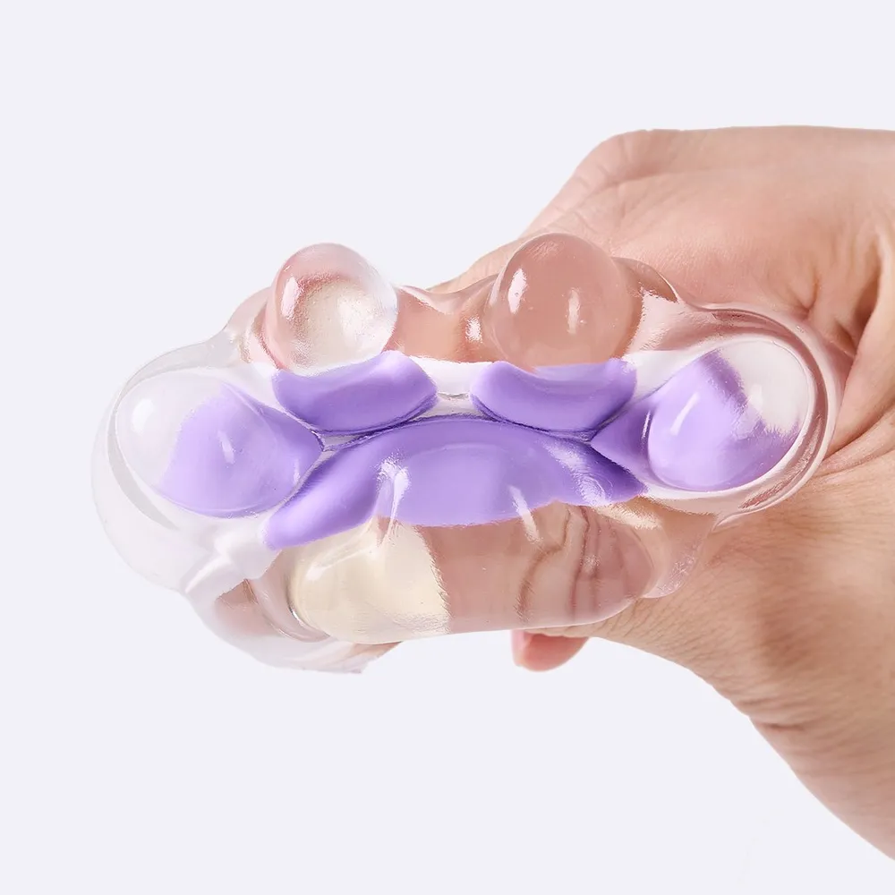 Nested Crystal-purple Paw Taba Squishy — photo 2
