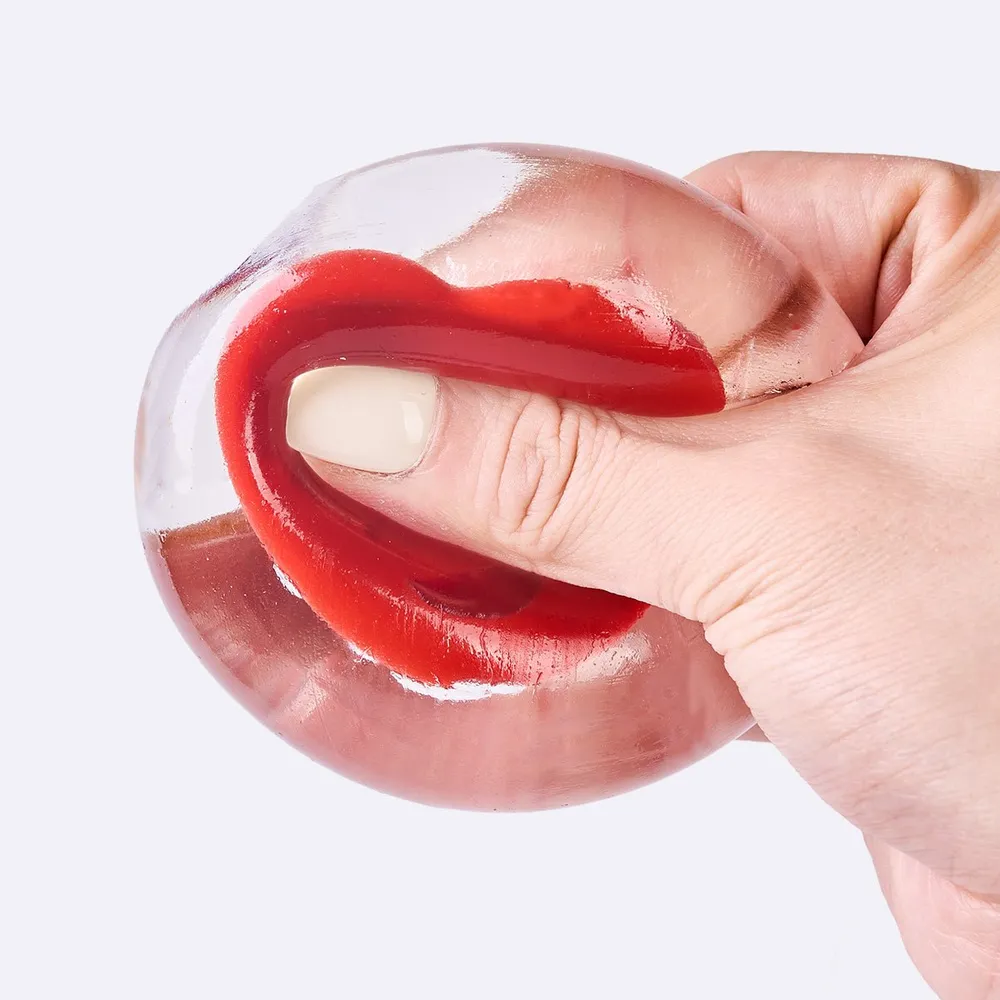 Nested Crystal Red Heart Taba Squishy — photo 4