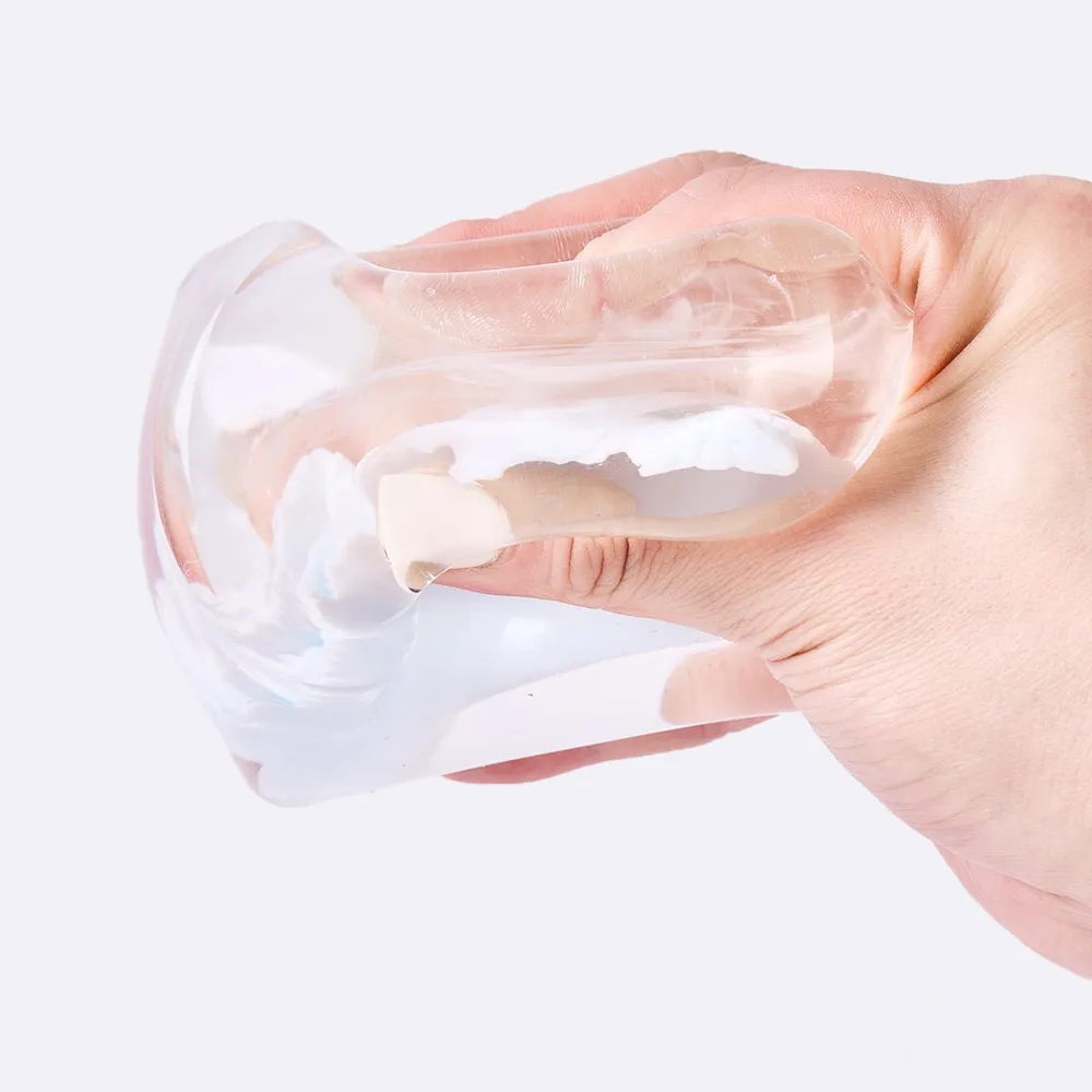 Nested Crystal Snow Mountain Taba Squishy — photo 2