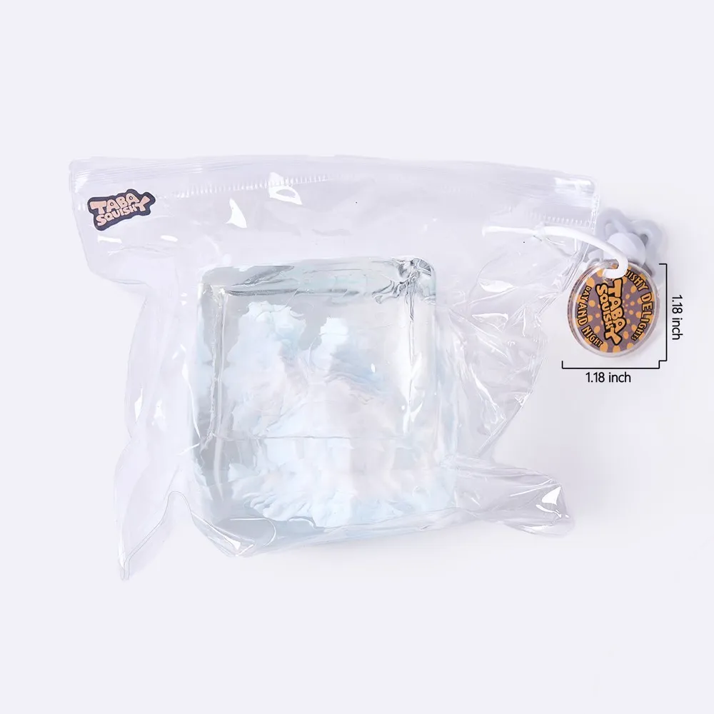 Nested Crystal Snow Mountain Taba Squishy — photo 6