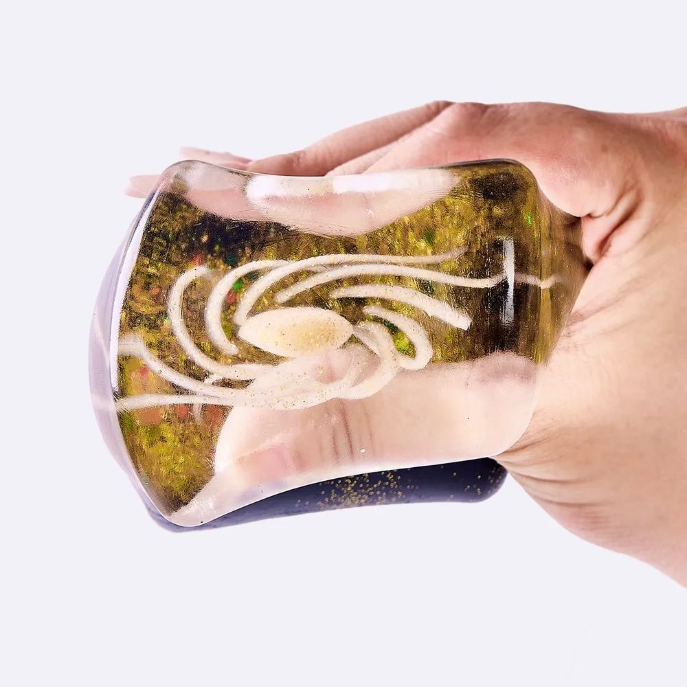 Nested Gold Space Ice Cube Taba Squishy — photo 3