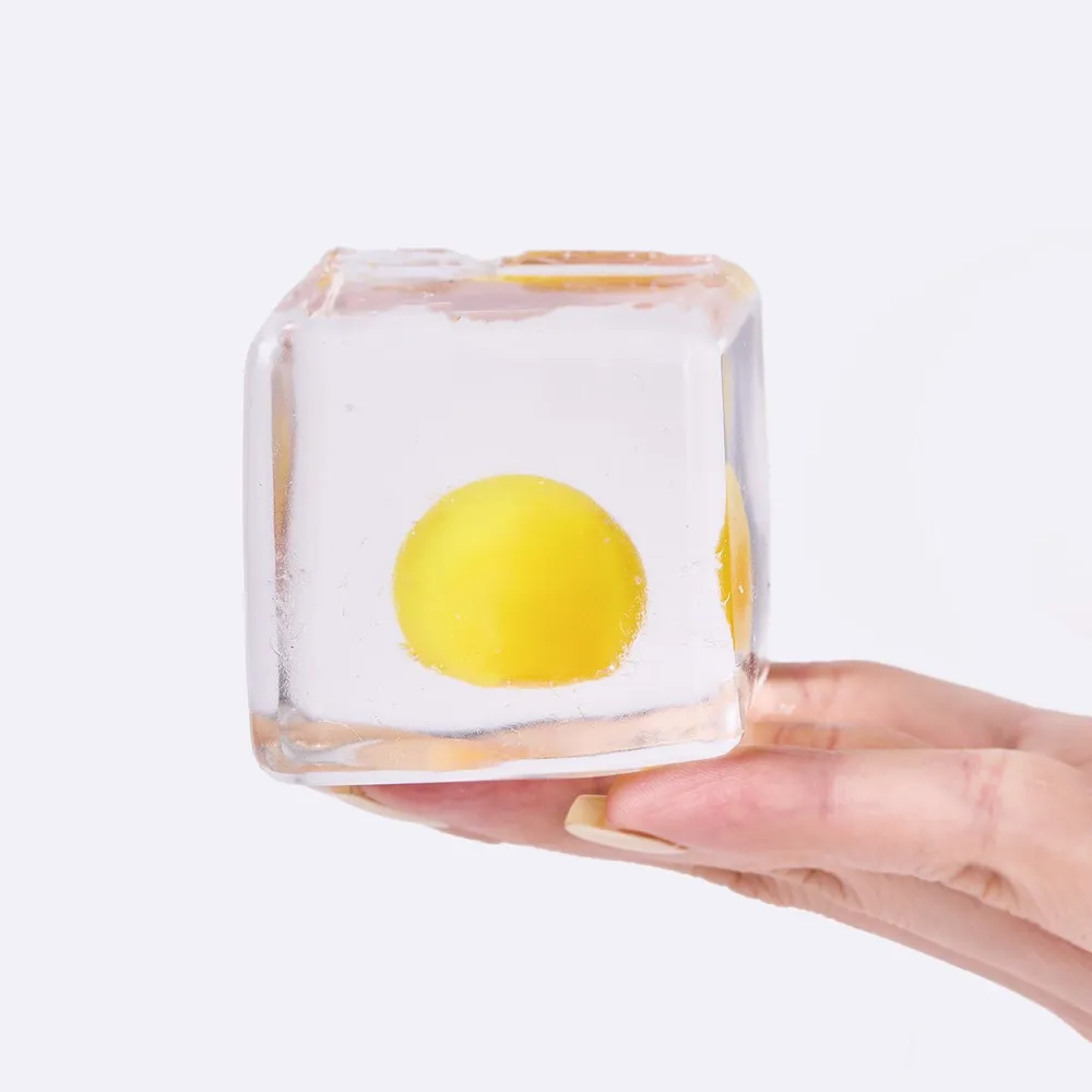 Nested Lemon Cute Ice Cube Taba Squishy — photo 3